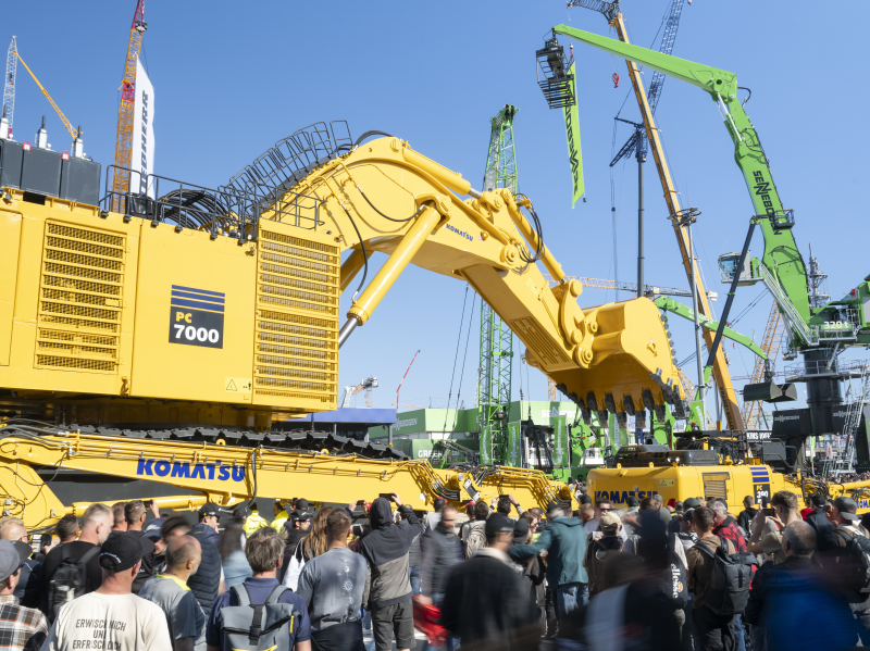 Heurt engin-piéton : découvrez les nouveautés présentées à la Bauma 2025
